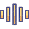Music Waveform Y icon